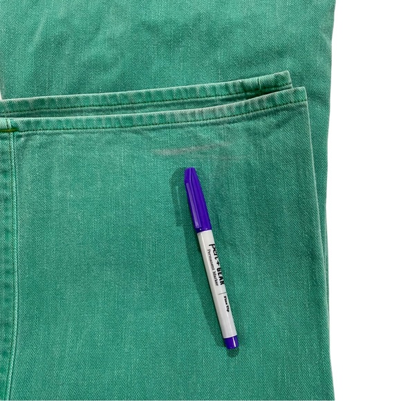 True Religion Buddha USA Men Green Jeans Sz 42 x34 Button Fly Denim 100% Cotton - Picture 14 of 16